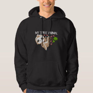 Luiaard Is Mijn Geest Dier Grappige Baby Luiaard H Hoodie