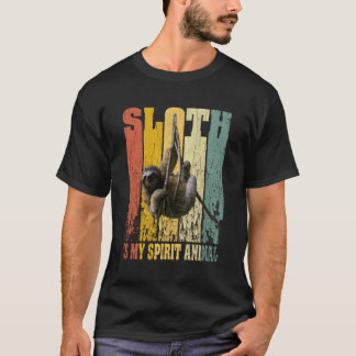 Luiaard is mijn geestdier Schattige Luiaard Grappi T-shirt