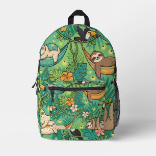 Luiaard Jungle Hangmat Rugzak – Cute Patroon