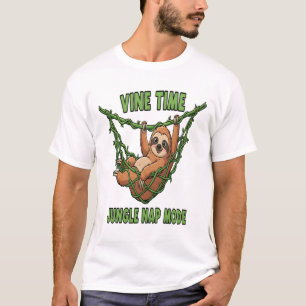 Luiaard Jungle Slaapje T-shirt