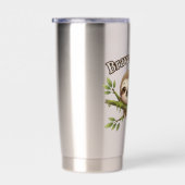 Luiaard – Kampioen Slaap Tijd Geïsoleerde Drinkbeker (Rechts)