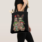 Luiaard Kerst Merry Slothmas Luiaard Liefhebber Gi Tote Bag (Dichtbij)