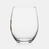 Luiaard Kerst Merry Slothmas Luiaard Liefhebber Gi Wijnglas Zonder Voet (Rechts)