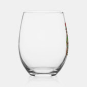 Luiaard Kerst Merry Slothmas Luiaard Liefhebber Gi Wijnglas Zonder Voet (Links)