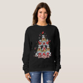Luiaard Kerstboom Xmas Trui (Voorkant volledig)