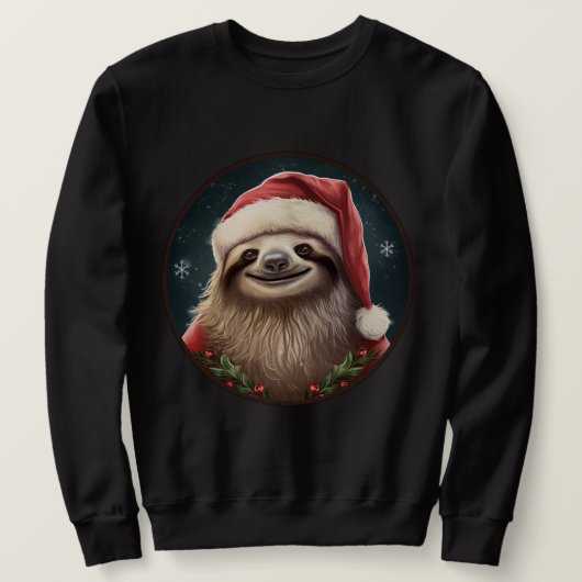 Luiaard Kerstmis Trui (Design voorkant)