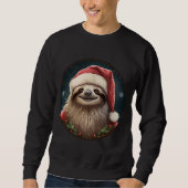 Luiaard Kerstmis Trui (Voorkant)