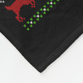 Luiaard Kerstverlichting Kerstman Kostuum Verschri Fleece Deken (Hoek)