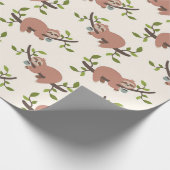 Luiaard & Koffie Inpakpapier (Hoek)