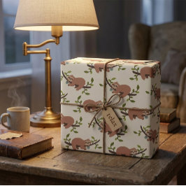 Luiaard & Koffie Inpakpapier