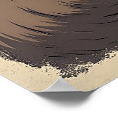 Luiaard Koffie Kunst - Zelfs ik heb een beetje sne Poster (Hoek)