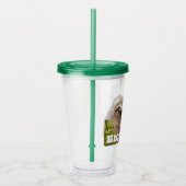 Luiaard Koppel Acryl Drinkbeker (Rechts)