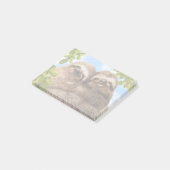 Luiaard Koppel Post-it® Notes (Schuin)