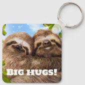 Luiaard Koppel Sleutelhanger (Achterkant)