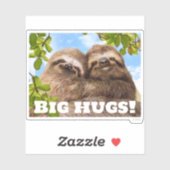 Luiaard Koppel Sticker (Vel)