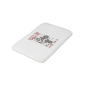 Luiaard, laten we dit doen voordat mijn angst begi badmat (Gekanteld)