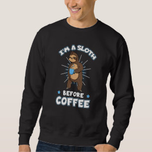 Luiaard Lui Dier Koffie Dierenverzorger Wilde Boom Trui