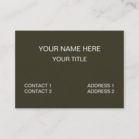 Luiaard luiaards traag en stabiel grappig luiaard visitekaartje (Achterkant)