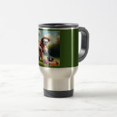 Luiaard maaien gazon reisbeker (Voorkant rechts)