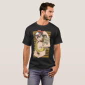 Luiaard meditatie. t-shirt (Voorkant volledig)