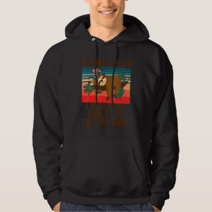 Luiaard Met Pensioen 2023 Ik Heb Helemaal Mijn Lev Hoodie