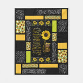 luiaard mijn enige zonnetje fleece deken (Voorkant)