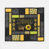 luiaard mijn enige zonnetje fleece deken (Voorkant (Horizontaal))