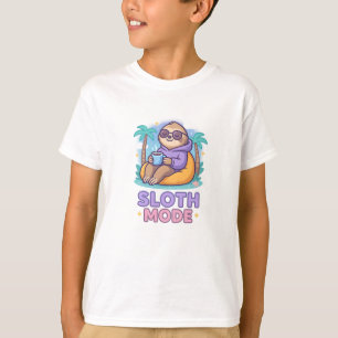 Luiaard Mode Ontspannen Shirt Schattigee Luiaard T