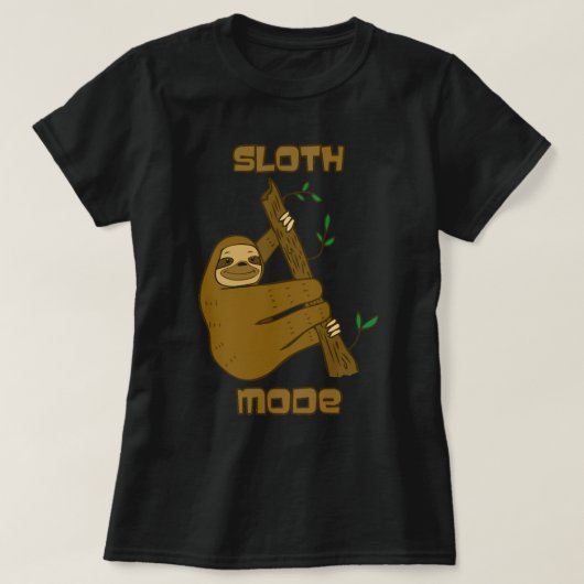 Luiaard Modus T-shirt (Design voorkant)