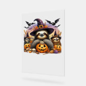 Luiaard Mooie luiheid Klassiek T-Shirt_2 Acryl Bord (Hoek)