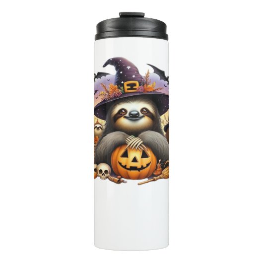 Luiaard Mooie luiheid Klassiek T-Shirt_2 Thermosbeker (Voorkant)