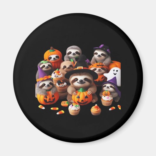 Luiaard Mooie luiheid Klassiek T-shirt Magneet (Voorkant)