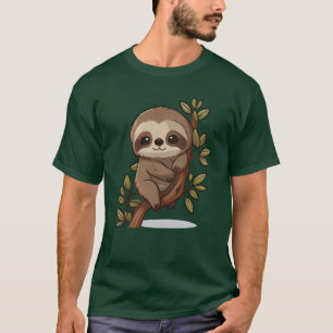 Luiaard Moppige Dieren Voor Grappige Dieren grappi T-shirt