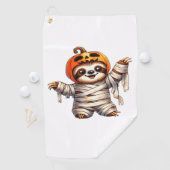 Luiaard Mummy Halloween Classic T-Shirt Golfhanddoek (Insitu)