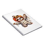 Luiaard Mummy Halloween Classic T-Shirt Notitieboek (Rechterzijde)