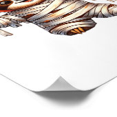 Luiaard Mummy Halloween Classic T-Shirt Poster (Hoek)