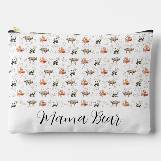 luiaard octopus panda party etui (Voorkant)