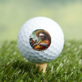 Luiaard Oma Golfballen (Insitu Shirt)