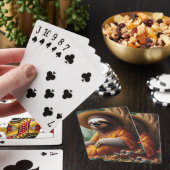 Luiaard Oma Pokerkaarten (Insitu)