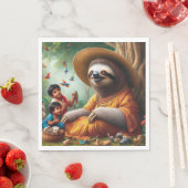 Luiaard Oma Servet (Insitu)