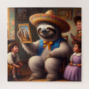 luiaard opa legpuzzel