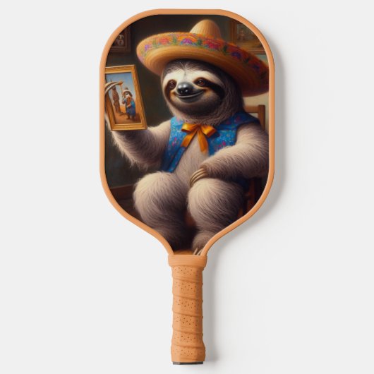 luiaard opa pickleball paddle (Voorkant)