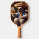 luiaard opa pickleball paddle (Achterkant)