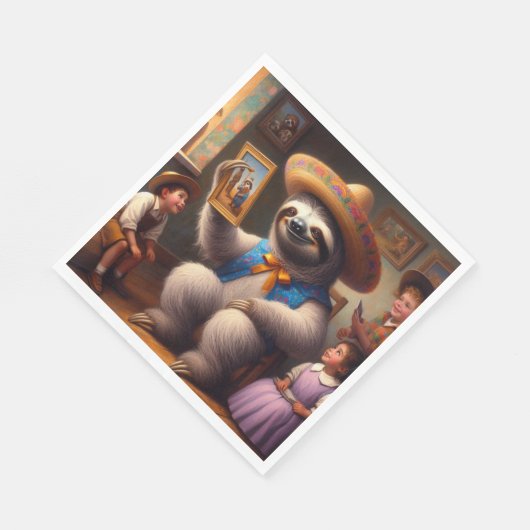 luiaard opa servet (Hoek)