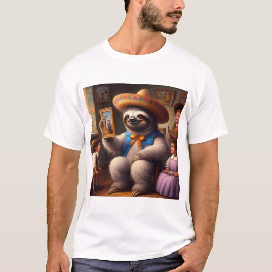 luiaard opa t-shirt (Voorkant)