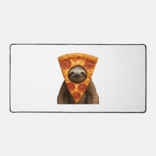 Luiaard pizza grappig vreemd grap meme schattig ge bureaumat