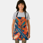 Luiaard Regenboog Kleurrijk Gepersonaliseerd Patro Schort (Insitu)