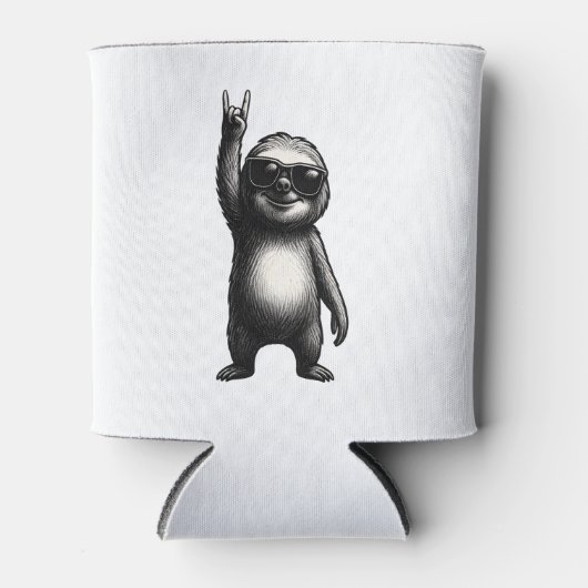 Luiaard Rocking Dance Blikjeskoeler (Voorkant)