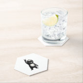 Luiaard Rocking Dance Kartonnen Onderzetters (Insitu)