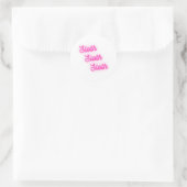 LUIAARD RONDE STICKER (Tas)
